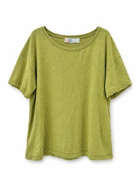 FP Beach Olive Green Oversized Cotton Tee Size M